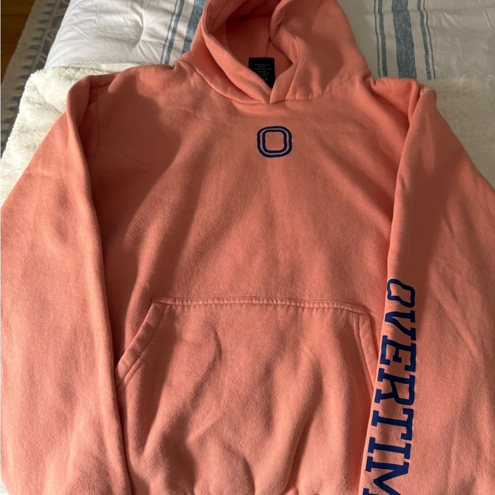 Overtime Boys Hoodie orange YXL- good condition
